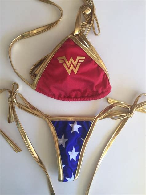 wonder woman thong